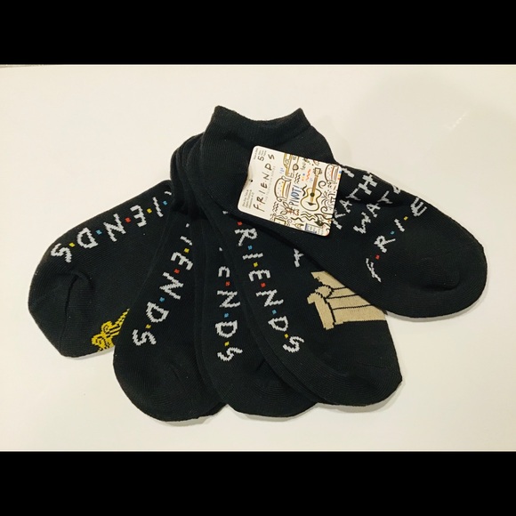Accessories - F.R.I.E.N.D.S  Shorty Socks (5 pair women’s)